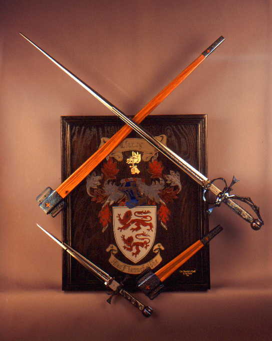Fine Rapier with Parrying Dagger true to historic form and function