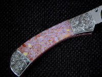 Confetti Agate takes a very bright, lustrous polish and has striking character