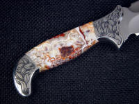 Carnival Crazy Lace Agate is hard, tough, and takes a bright, glassy polish