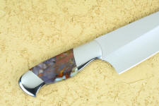 Majestic Agate is tough and hard, durable with intense multi-colors