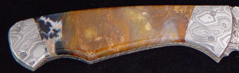 Piedersite Agate has color variations from blues to golds