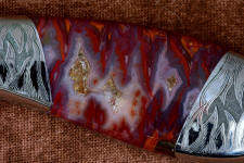 Sonoran Flame Agate is rare and from Sonora, Mexico