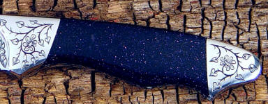 Blue Goldstone gemstone is manmade by an ancient process originally thought to be by Italian monks
