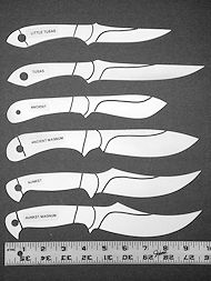 knife blank templates