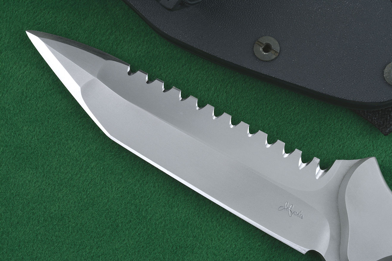 "Ari B' Lilah" Custom Counterterrorism Tactical Combat Knife