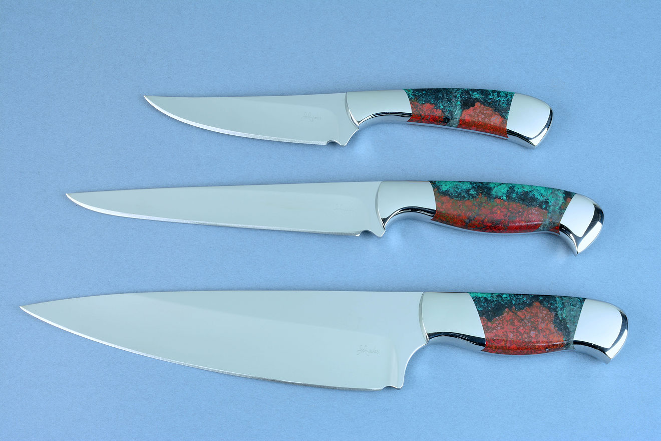 Slicing Knife Sharp Chef Knife Damascus Striation German High