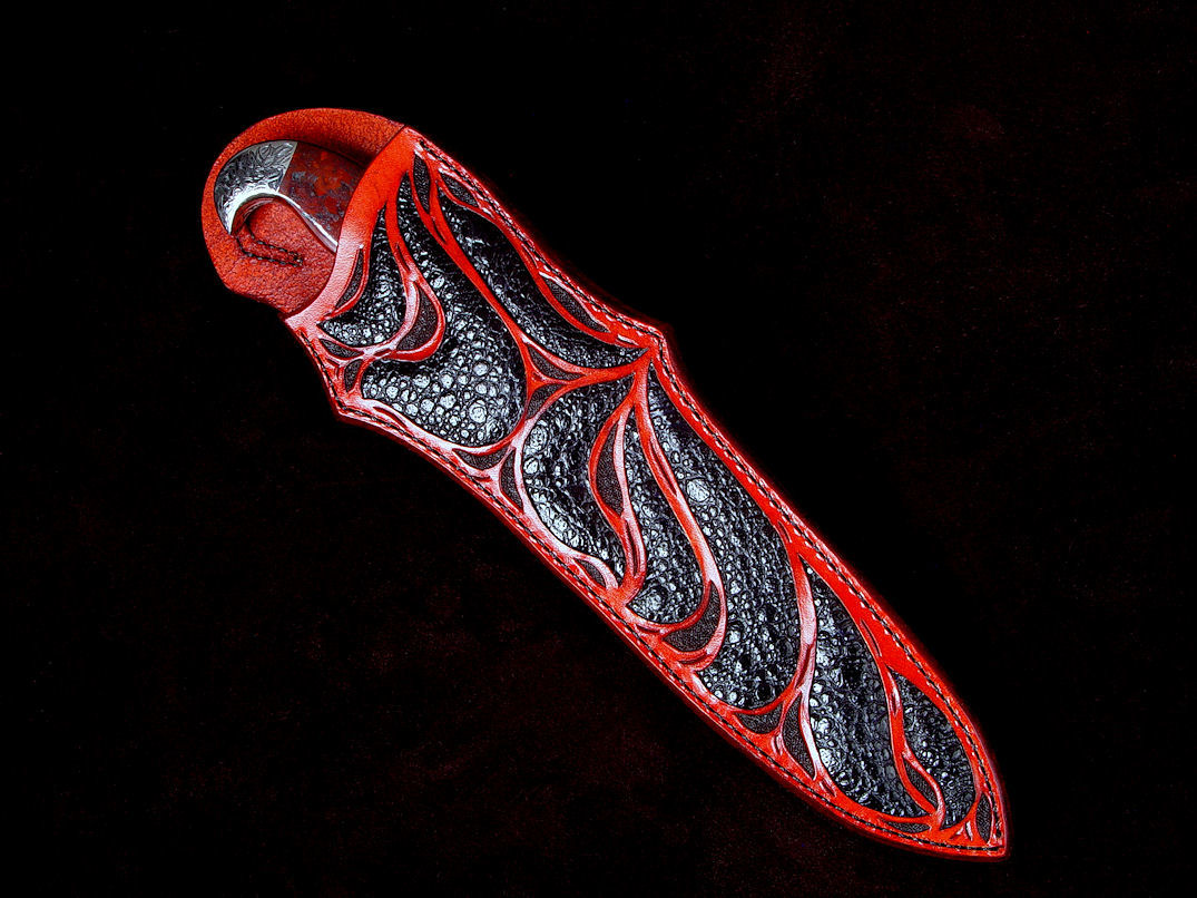 Al Stohlman Swivel Knife - Old/Sold 
