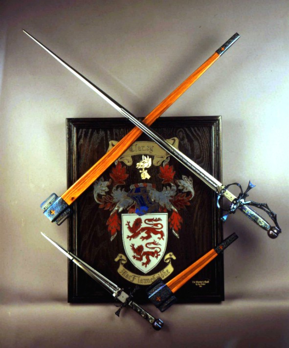 Fine, Handmade Custom Rapier, Sword, with Accompanying Parrying Dagger