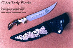 "Desert Storm" commemorative knife featured in Gun Digest Book of Knives, 1992