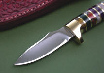 Jay Fisher's "Sandia" pattern knife, Circa 1985-1990, obverse side view