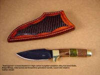 "Almagordo" fine hunting, field dressing, utilty knife 
