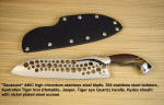 "Saussure" professional chef's knife completed